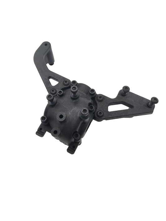 Team Associated NTC3 TC3 Rear Differential case with braces and hardware