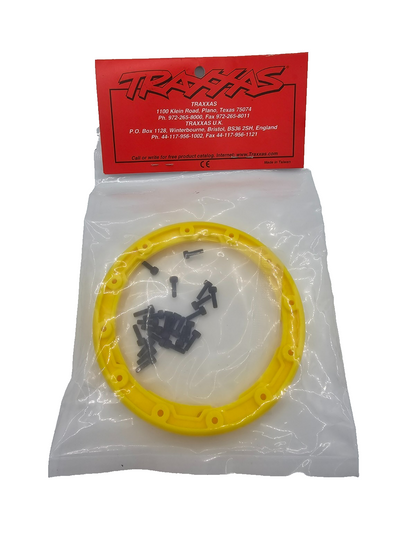 Traxxas Sidewall protector beadlock style yellow #5665