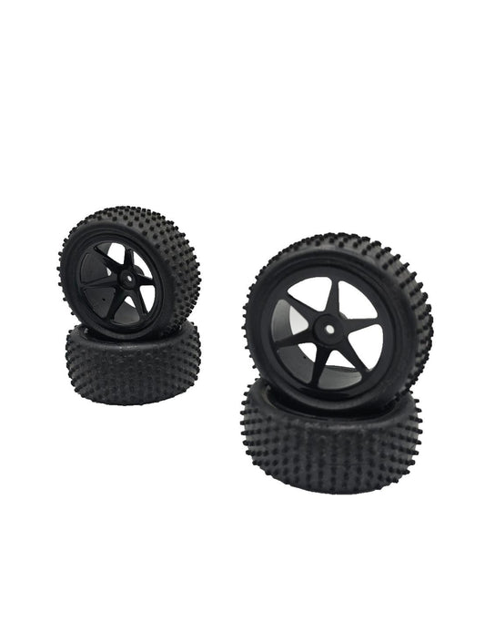 Unbranded great condition 1/10th scale buggie wheels 12mm hex