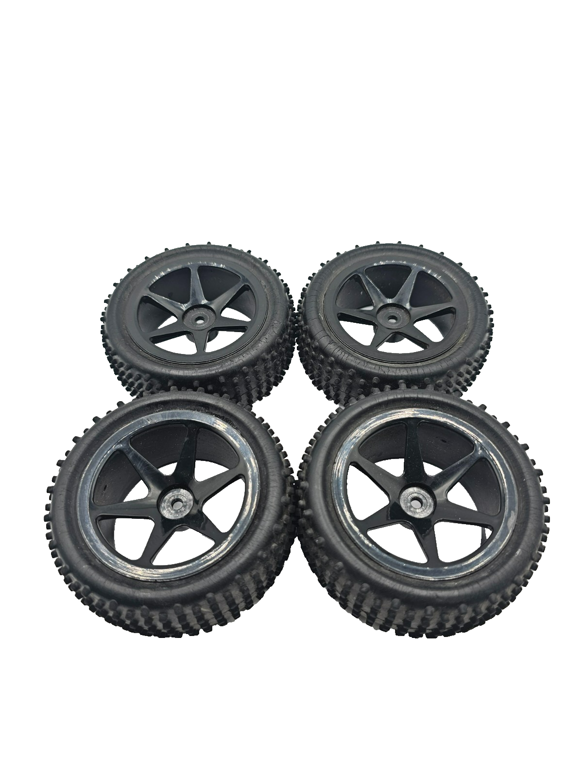 Unbranded great condition 1/10th scale buggie wheels 12mm hex