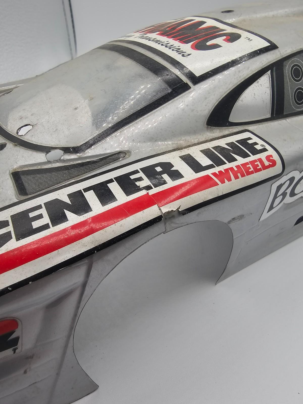 Vintage Tamiya Mercedes CLK GTR 1/10th scale touring car lexan body- cracks