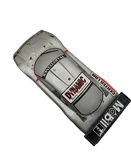 Vintage Tamiya Mercedes CLK GTR 1/10th scale touring car lexan body- cracks