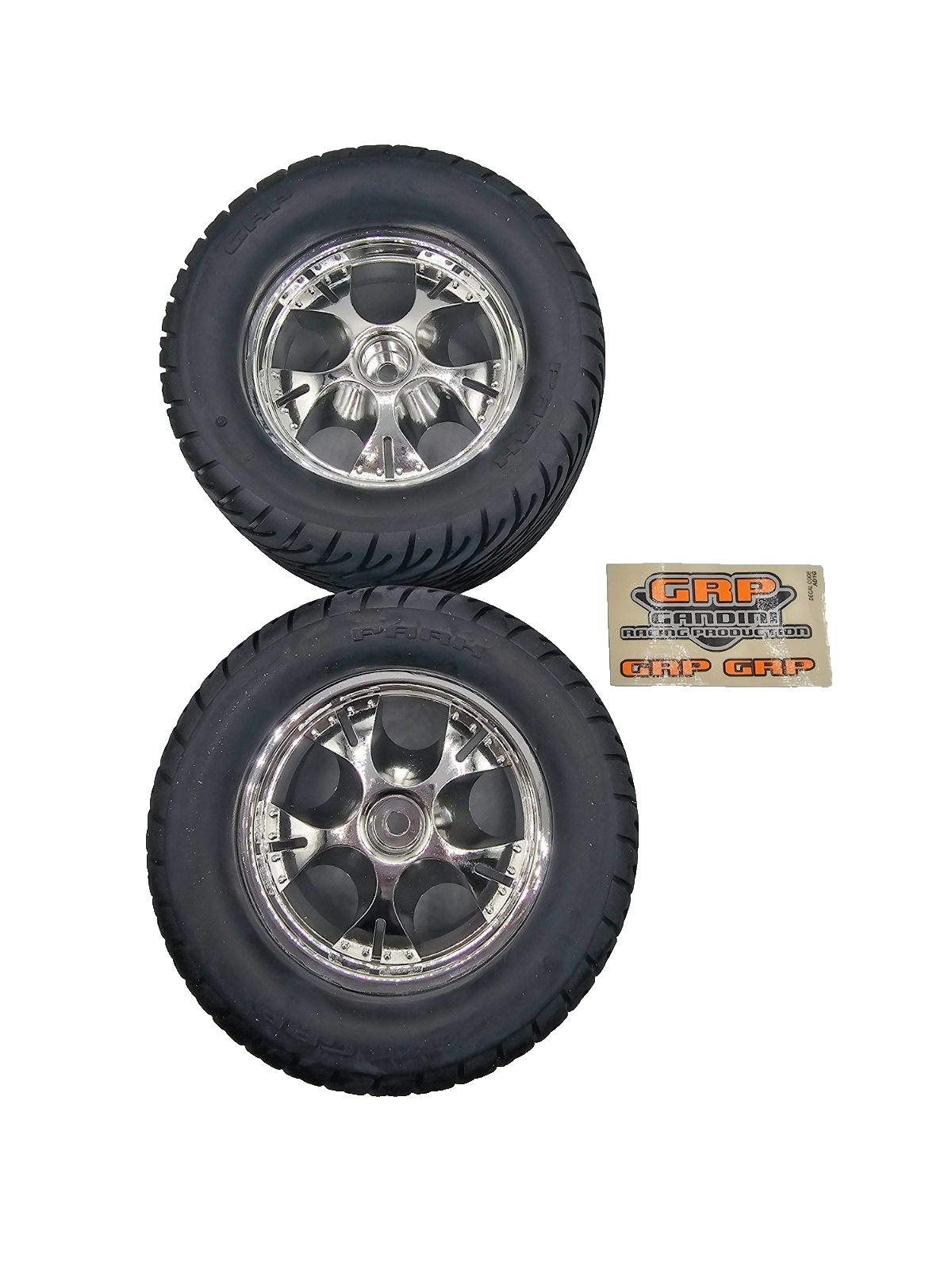 GRP Monster truck series street tires pack of two, NOS #GGY01G
