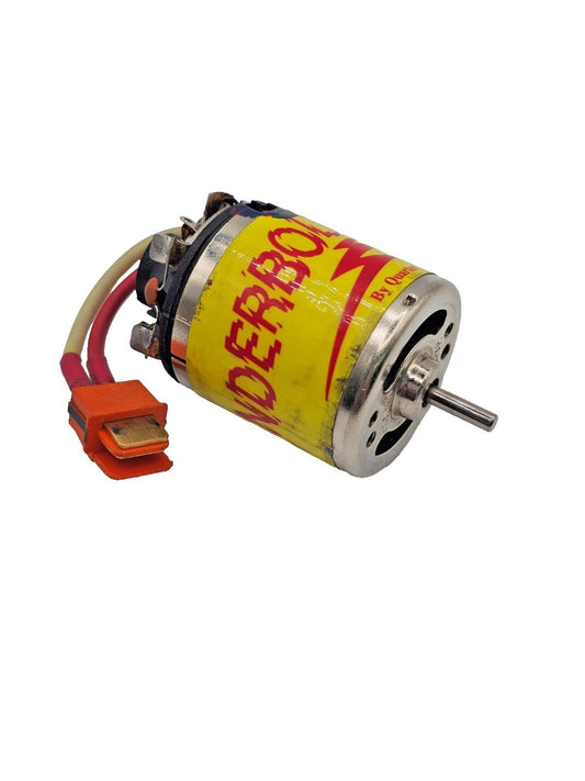 Vintage Quarter flash thunderbolt brushed motor, tested and working