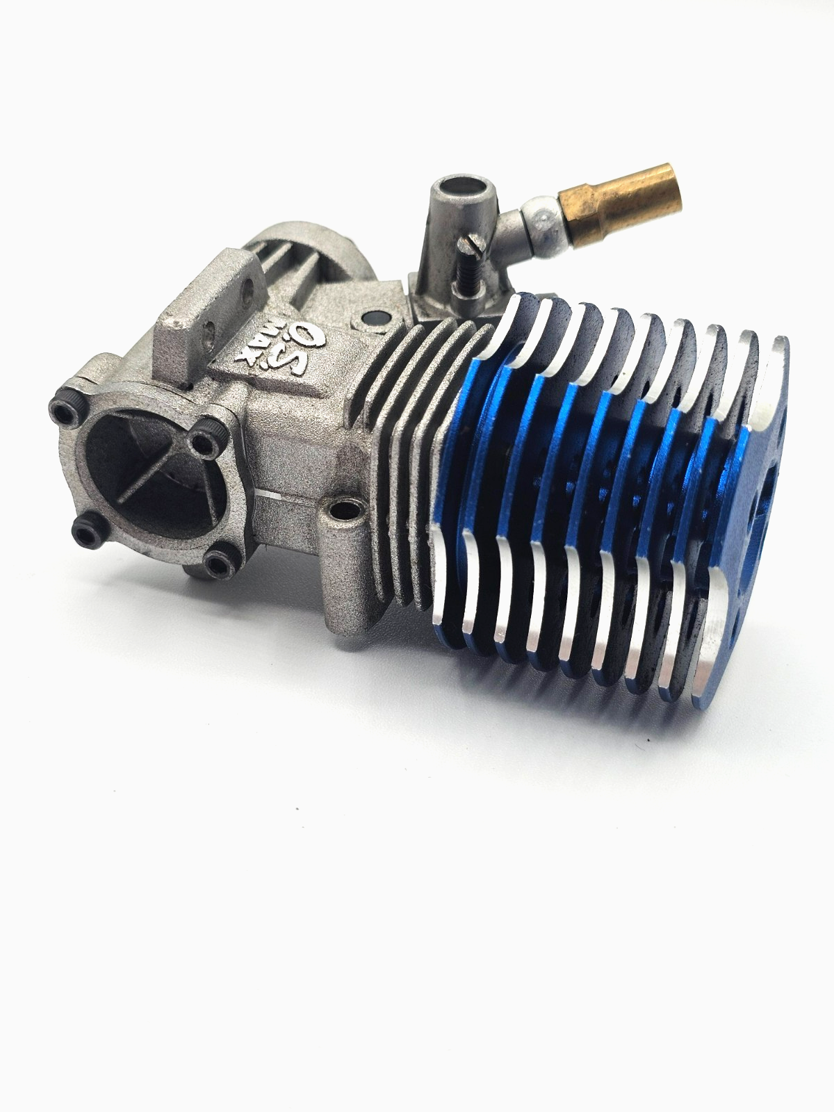 O.S. MAX CV-R 12 with very little use, carb moves freely, good compression