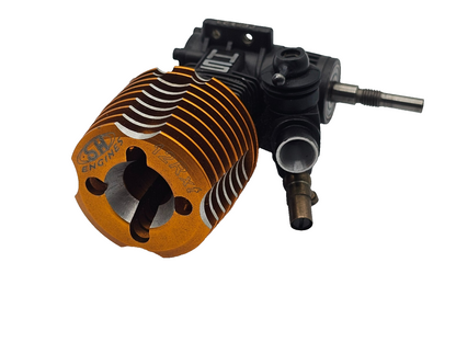 SH 12 12XRT Rear exhaust nitro motor, carb moves freely, good compression