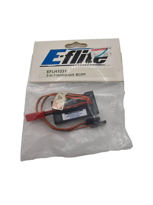 E-Flite 3-in01 control unit, mixer speed control ESC #EFLH1031 New in package