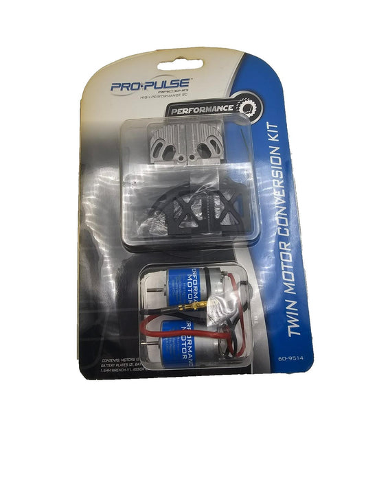 Pro Pulse Racing RC Twin motor conversion kit , NOS, #60-9514