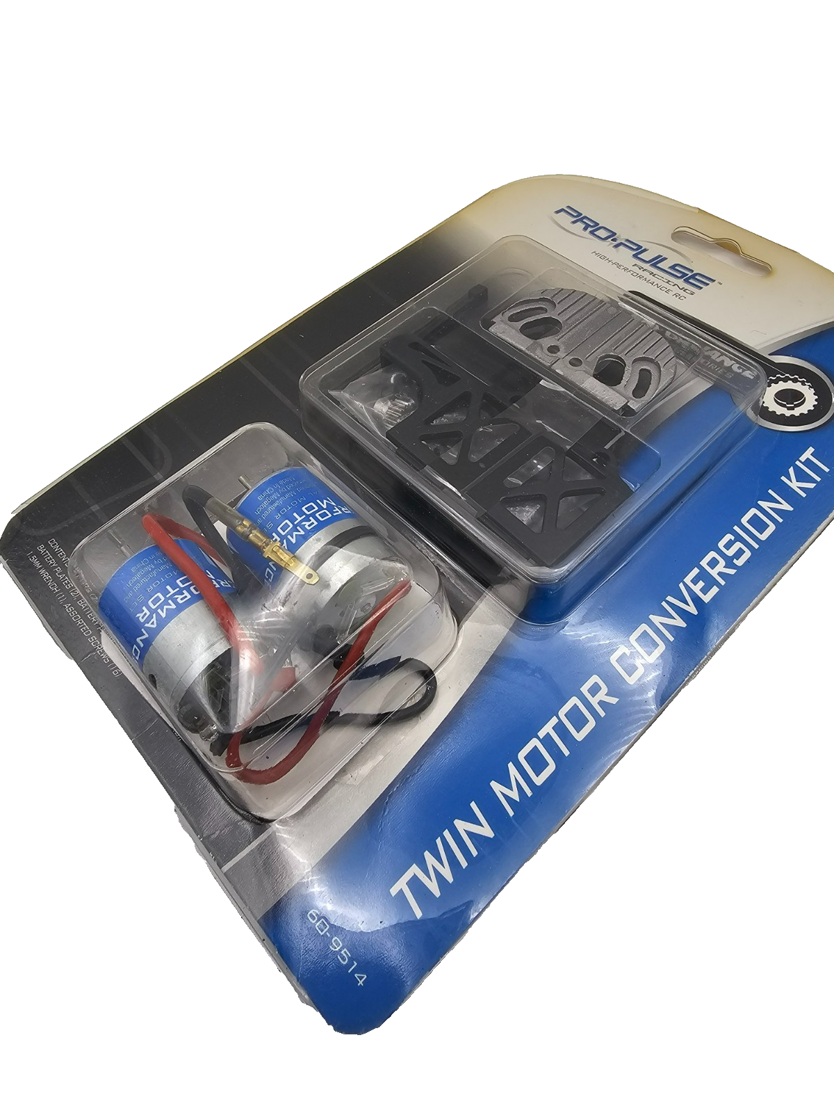 Pro Pulse Racing RC Twin motor conversion kit , NOS, #60-9514