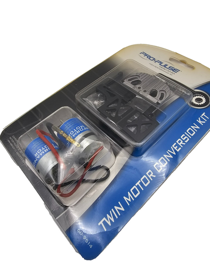Pro Pulse Racing RC Twin motor conversion kit , NOS, #60-9514