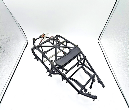 Axial Exo Terra roll-cage exoskeleton with LED head & tail lights, scratches