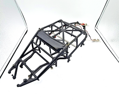 Axial Exo Terra roll-cage exoskeleton with LED head & tail lights, scratches