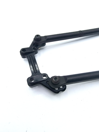 Axial Exo Terra rear black aluminum shock tower with original links