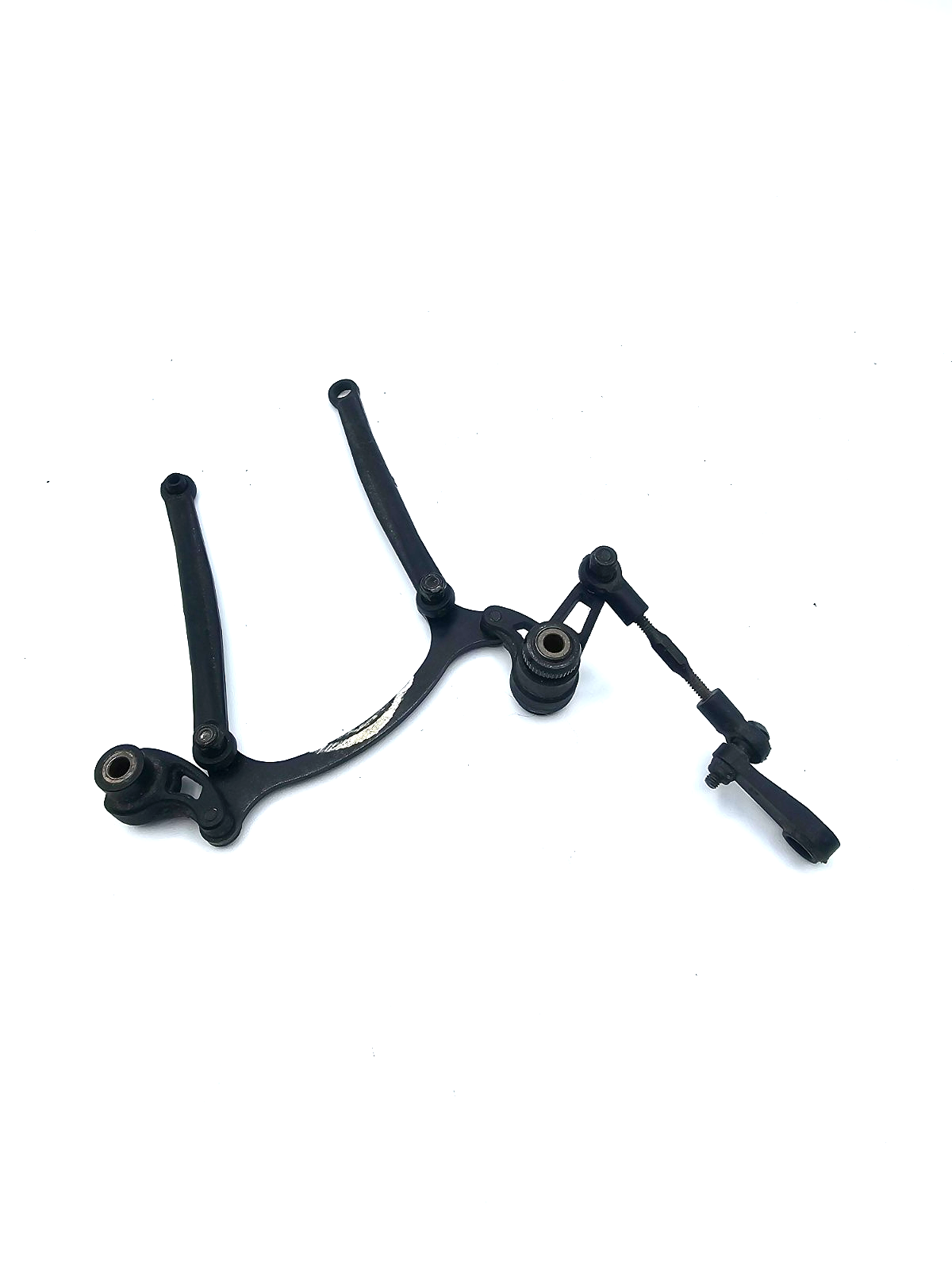 Axial Exo Terra bell cranks, servo horn, links, aluminum bellcrank mount