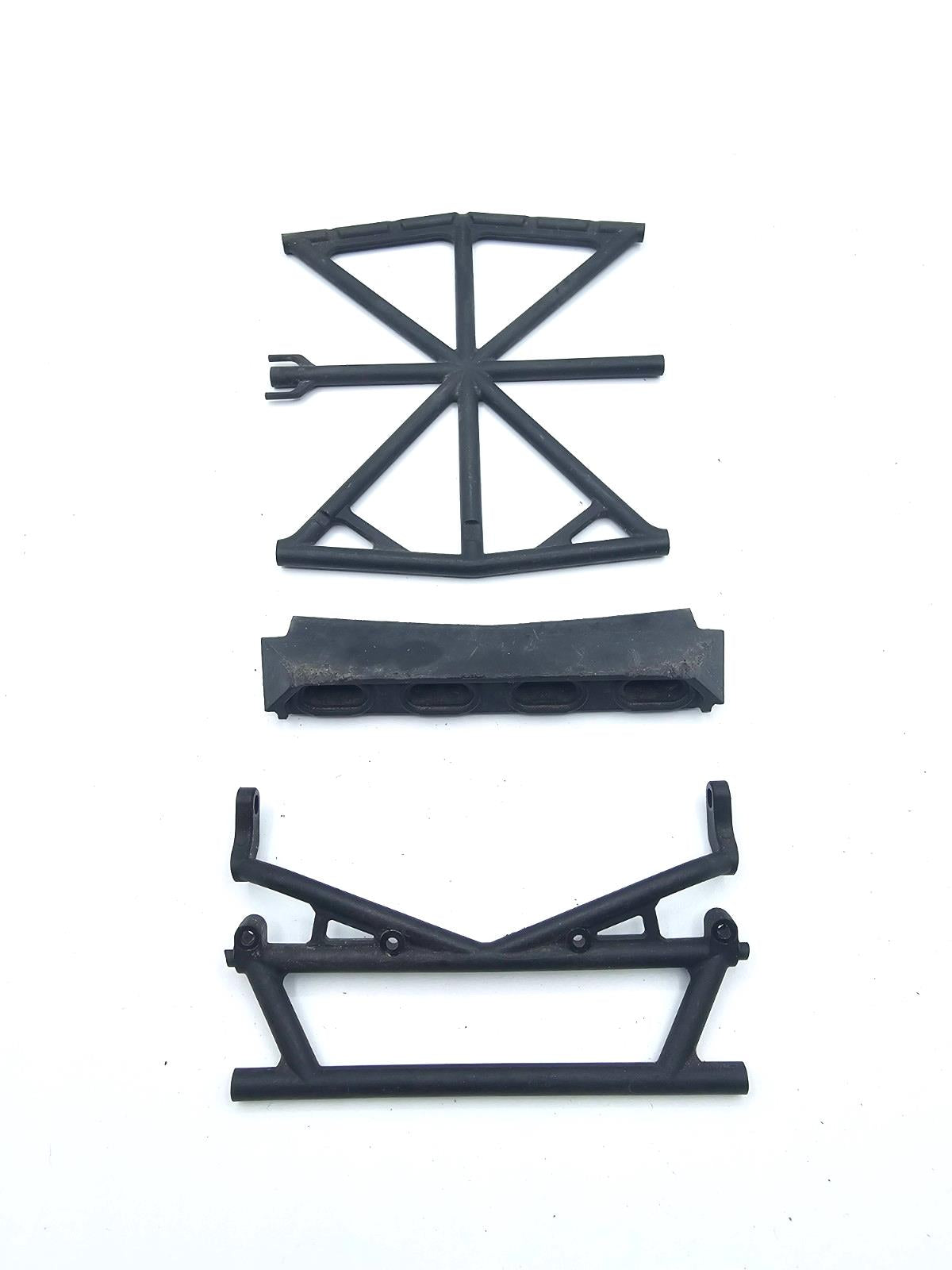 Axial Exo Terra roll cage sections roof, front lower section, lightbar