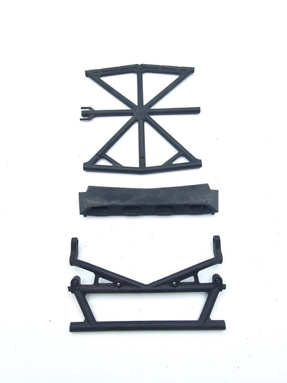 Axial Exo Terra roll cage sections roof, front lower section, lightbar