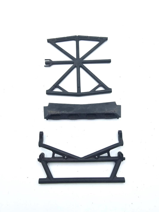 Axial Exo Terra roll cage sections roof, front lower section, lightbar