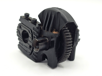 Axial Exo Terra Center differential with cover and black aluminum motor plate