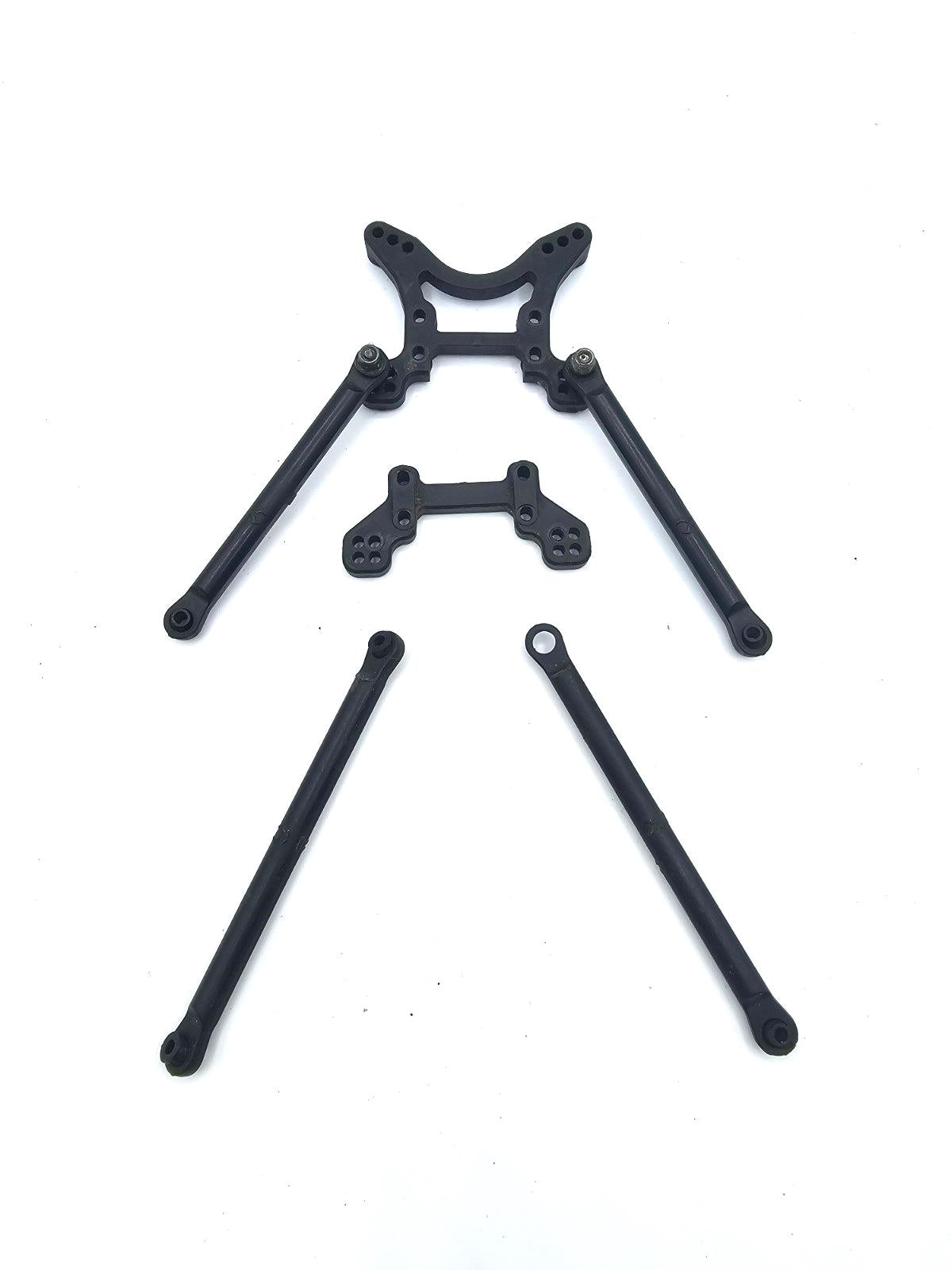 Axial Exo Terra front and rear plastic shock towers with links