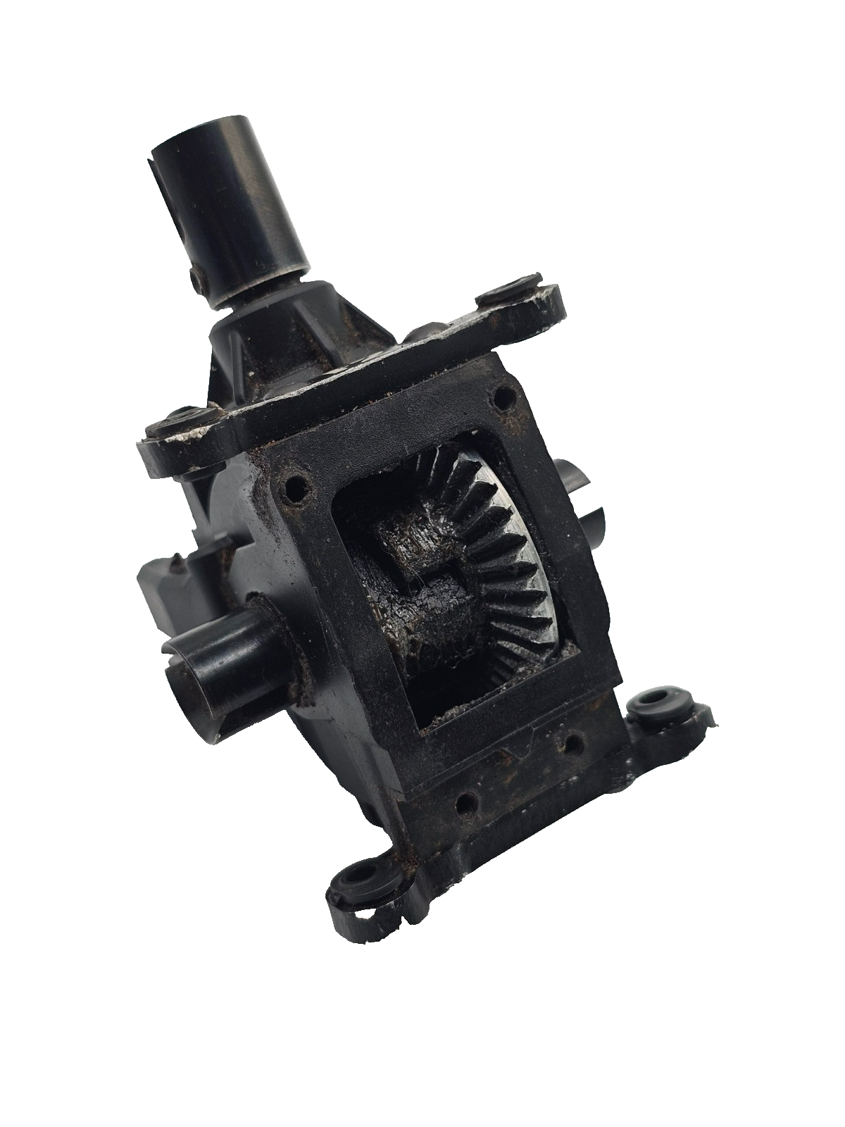 Axial Exo Terra front differential with case, aluminum mounts, and hardware