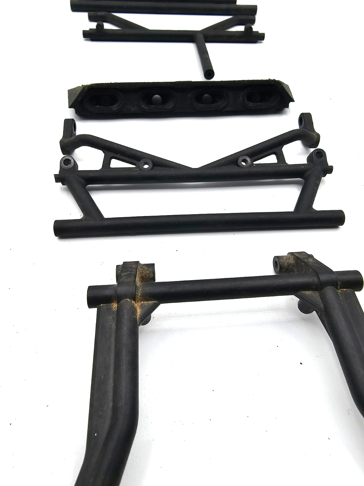 Axial Exo Terra roll cage sections, roof, front, brace, rear, light bar etc.