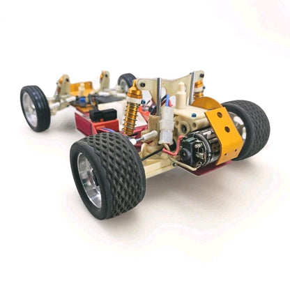 Vintage Tram Associated Hot Trick Rc10  Roller  Alum. Wheels And Shocks