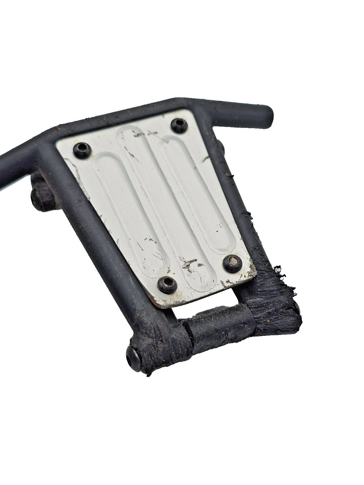 Axial Exo Terra Front and rear stock bumpers, some wear present