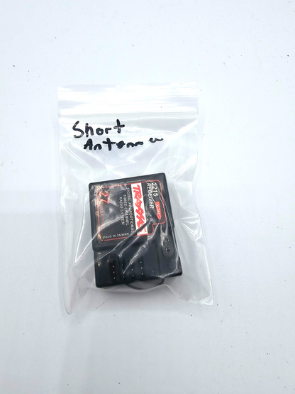 Traxxas 2215 27MHz Radio receiver, tested and working antenna shortened