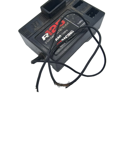 JR Racing R125 2 channel receiver AM 75MHz, tested and working