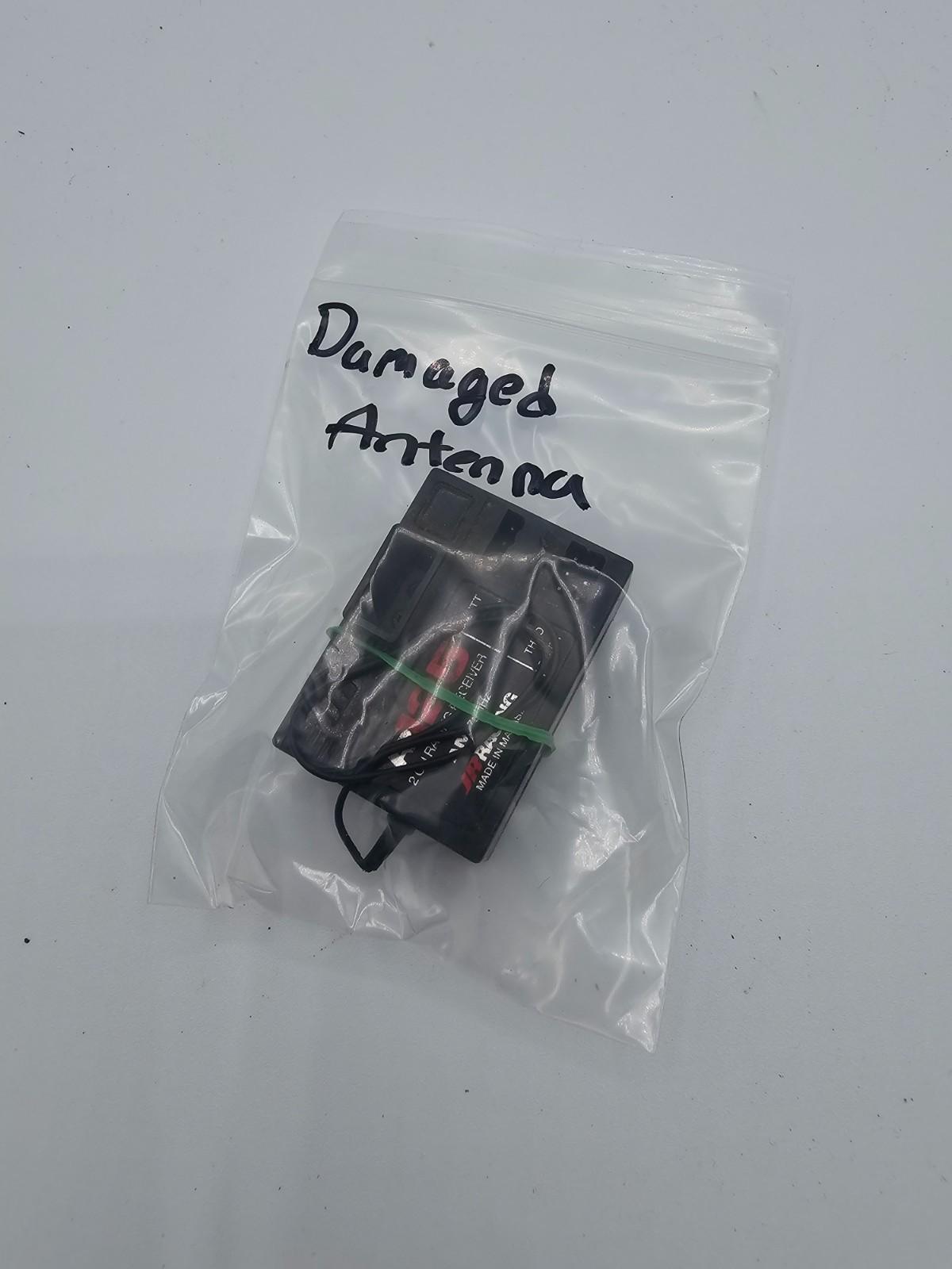 JR Racing R125 2 channel receiver AM 75MHz, tested and working