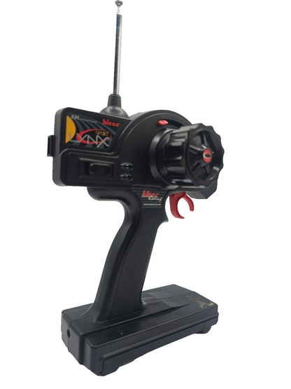 Hitec Lynx Sport 27MHz AM transmitter, untested due to corrosion