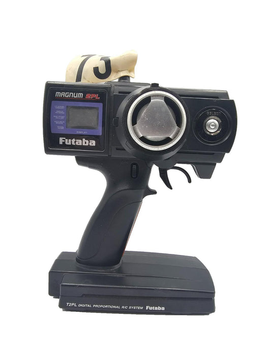 Vintage Futaba Magnum 2PL, tested, non-functional for parts/repair