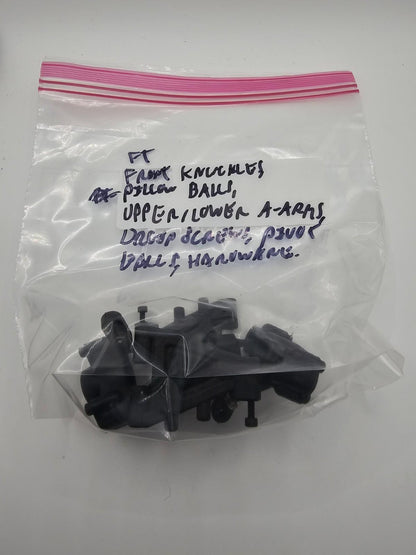Team Associated Nitro TC3 NTC3 Factory team front knuckles, a arms, pillow balls