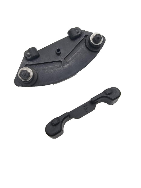Team Associated Nitro TC3 NTC3 front toe block and hinge pin mount, plastic