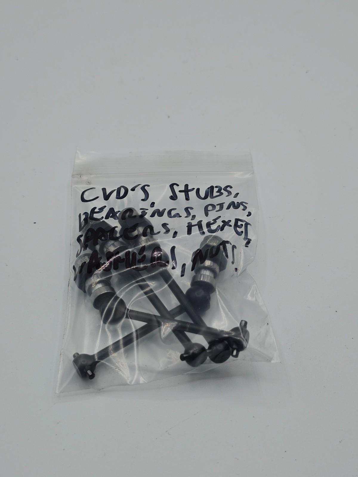Losi XXX-S Full set of CVD's MIP #LOSA9928 with spacers, hexes, nuts