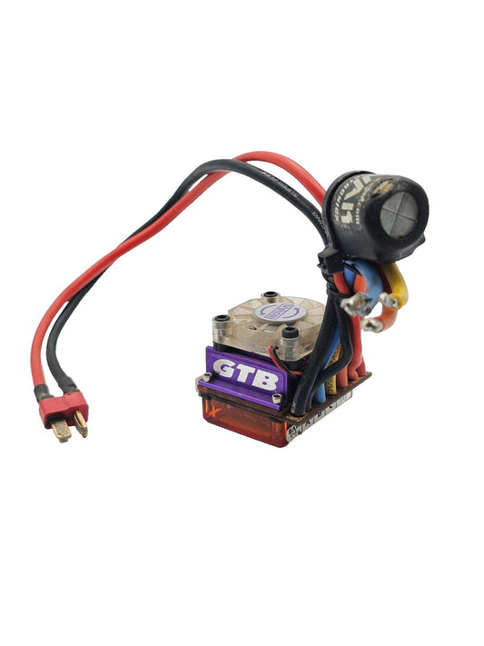 Vintage Novak GTB Brushless ESC removed from Losi XXX-S- for repair or parts