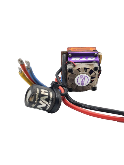 Vintage Novak GTB Brushless ESC removed from Losi XXX-S- for repair or parts
