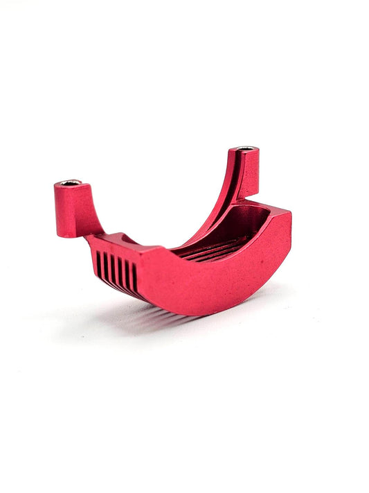 Losi XXX-S red aluminum motor mount clamp with heat sink