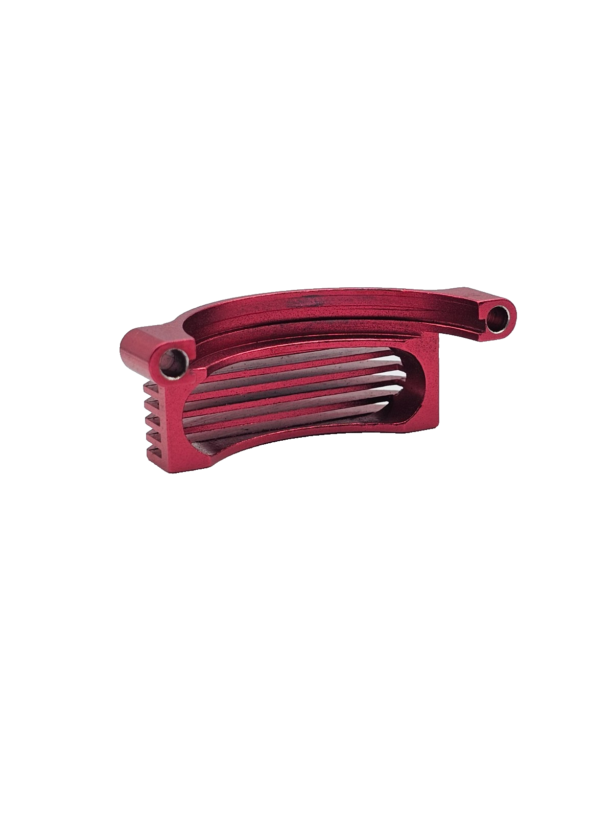 Losi XXX-S red aluminum motor mount clamp with heat sink