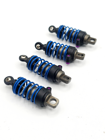 Losi XXX-S Front and rear shocks and springs. spacer style