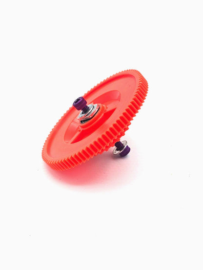 Losi XXX-S hot orange spur gear with drive pulley, shaft, bearings, washers new