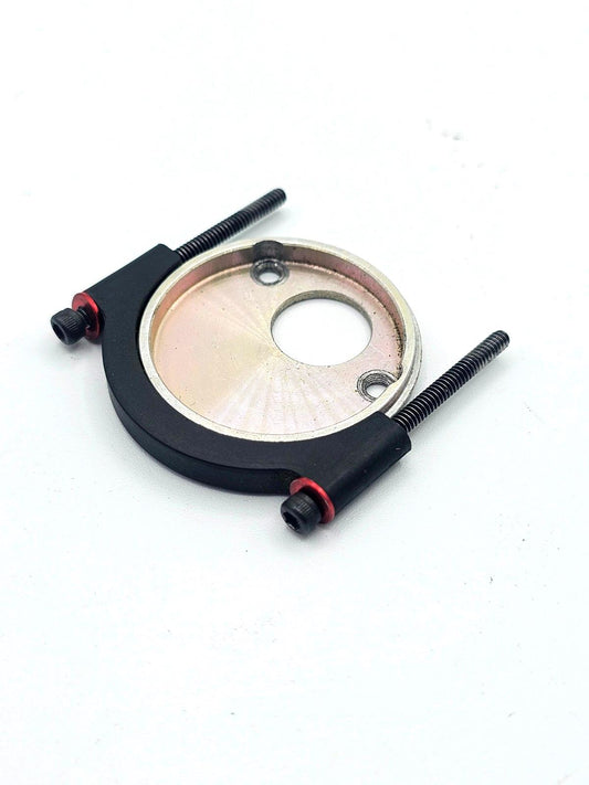 Vintage Losi XXX-S Motor clamp and plate with hardware