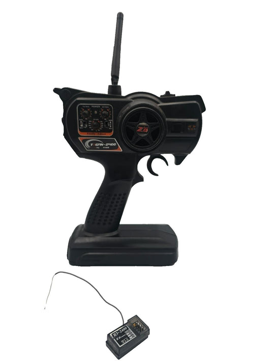 ZD t3gmn-2400 transmitter with receiver, tested and working, receiver box broken