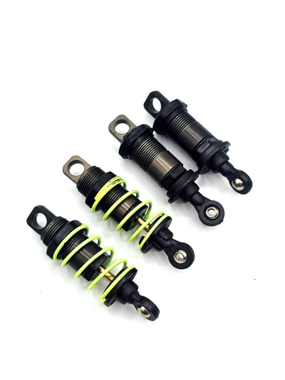 Losi XXX-S threaded aluminum body and graphite shocks, missing two springs