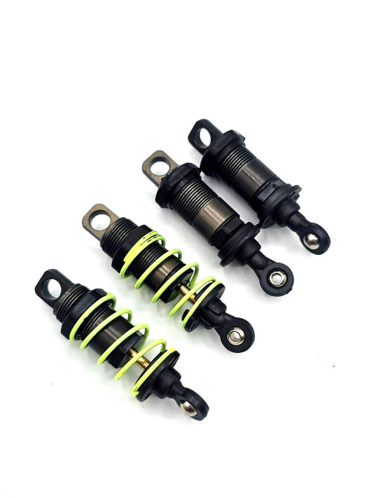 Losi XXX-S threaded aluminum body and graphite shocks, missing two springs