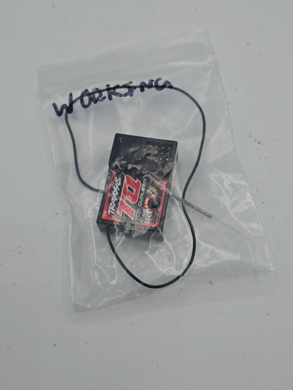 Traxxas TQ Link top qualifier 3 channel receiver 2.4GHz, tested and working