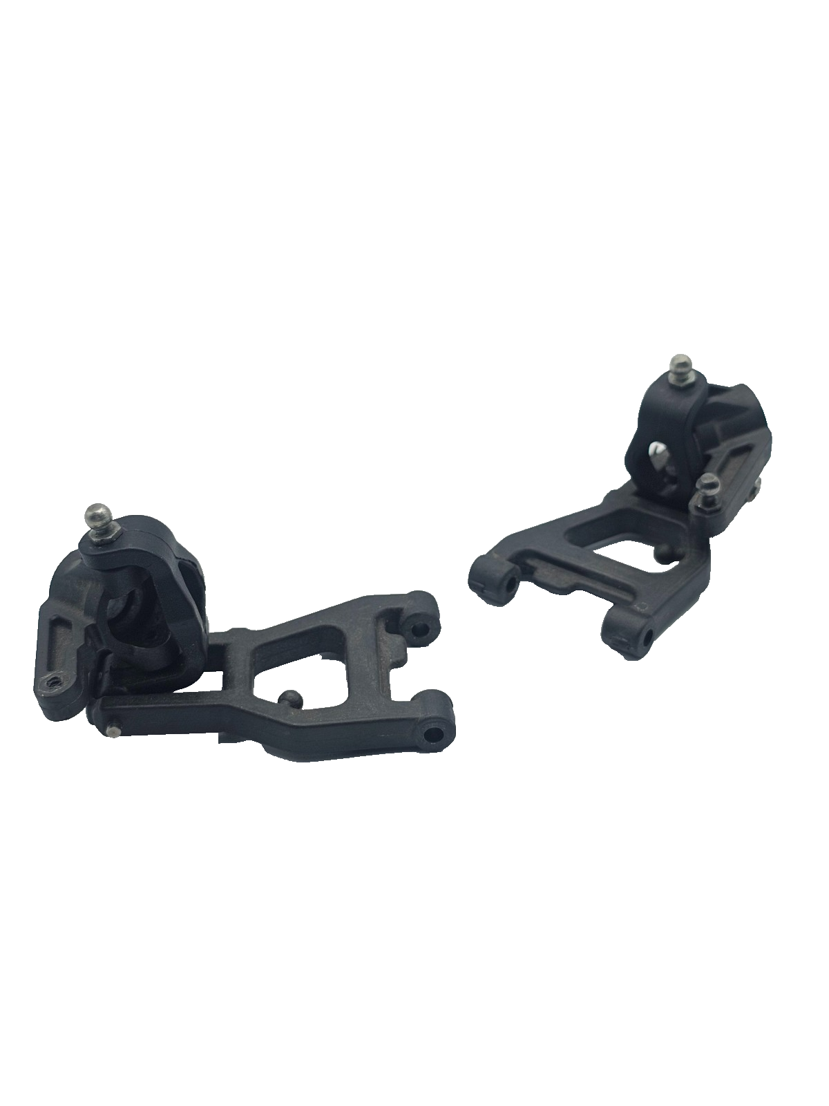 Losi XXX-S Graphite front a-arms, hubs, knuckles #A-9737
