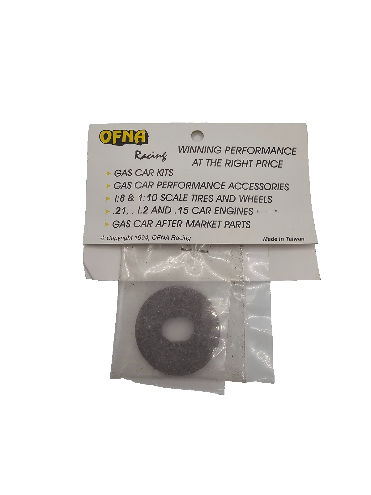 OFNA Brake disc, fiber, missing one #30190