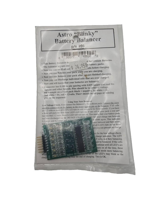 Astro "Blinky" battery balancer for lithium #106 new
