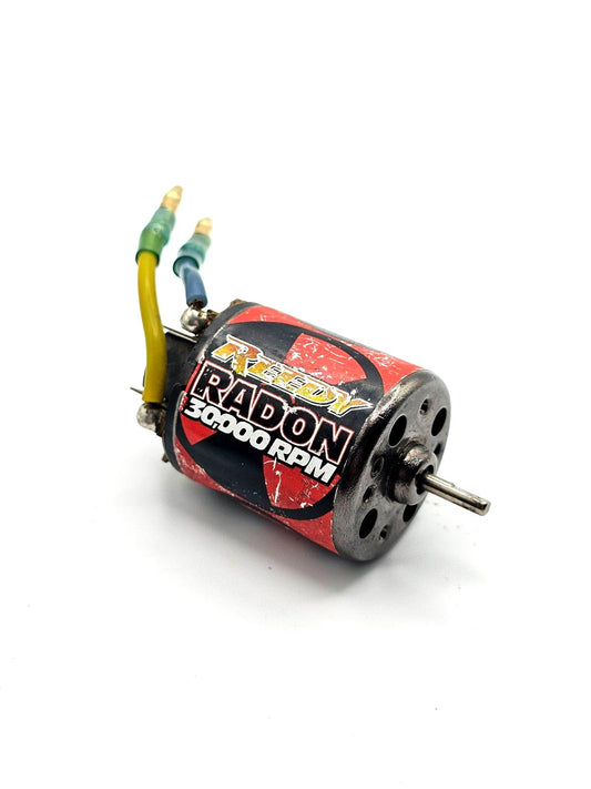 Vintage Reedy Radon 30,000 RPM Brushed motor, tested & working, extra shaft play